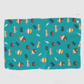 Serviette De Golf Fun Sushi Motif (Horizontal)