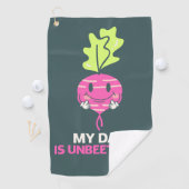 Serviette De Golf Funny anniversaire Fête des pères papa jeu de mots (En situation)