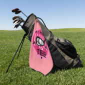 Serviette De Golf Funny Femme Golfers Pros Fanatics de golf (Vert)