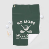 Serviette De Golf Funny Golf Groomsmen Bachelor Party Favors (En situation)