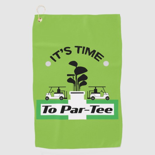 Serviette De Golf Funny Golfing Pros Golfing Fanatics Sports (Devant)