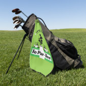 Serviette De Golf Funny Golfing Pros Golfing Fanatics Sports (Vert)