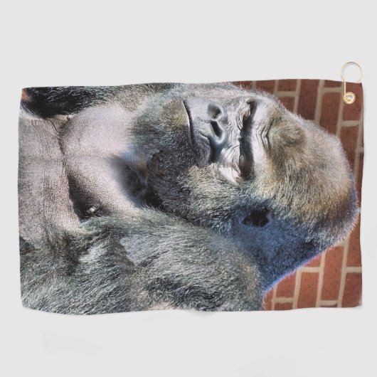 SERVIETTE DE GOLF FUNNY GORILLA (Horizontal)
