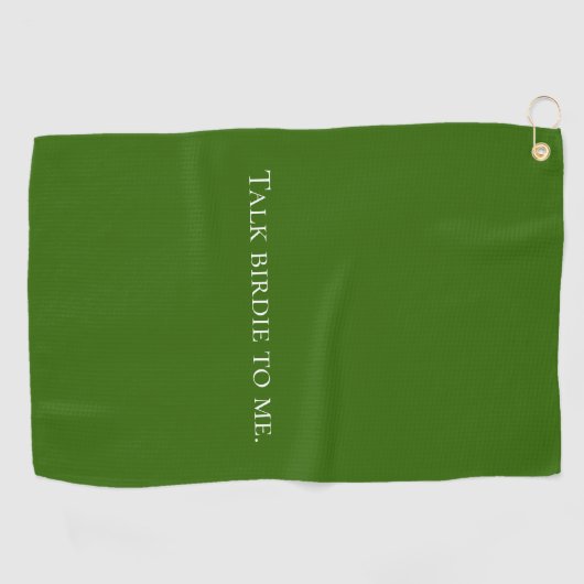 Serviette De Golf Funny Green (Horizontal)