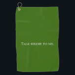 Serviette De Golf Funny Green<br><div class="desc">Montrez votre sens de l'humour avec cette serviette de golf amusante.</div>