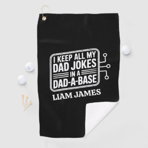 Serviette De Golf Funny Papa plaisante Fête des pères cadeau pour pa