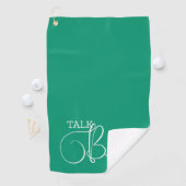 Serviette De Golf Funny Turquoise Golf Joke (En situation)