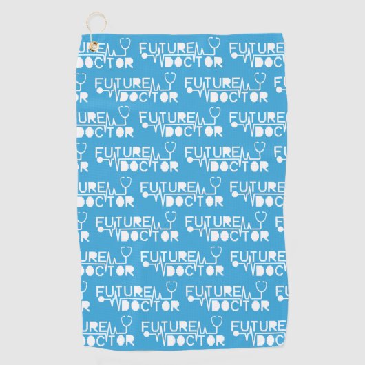 Serviette De Golf Future docteur médecine Stethoscope Mug (Devant)