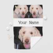 Serviette De Golf Fuzzy (En situation)