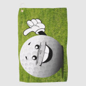 Serviette De Golf [fuzzy]balle de golf (Devant)