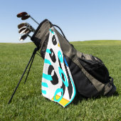 Serviette De Golf g (Vert)