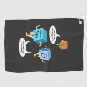 Serviette De Golf Gag de chimie Éléments chimiques nouveauté (Horizontal)