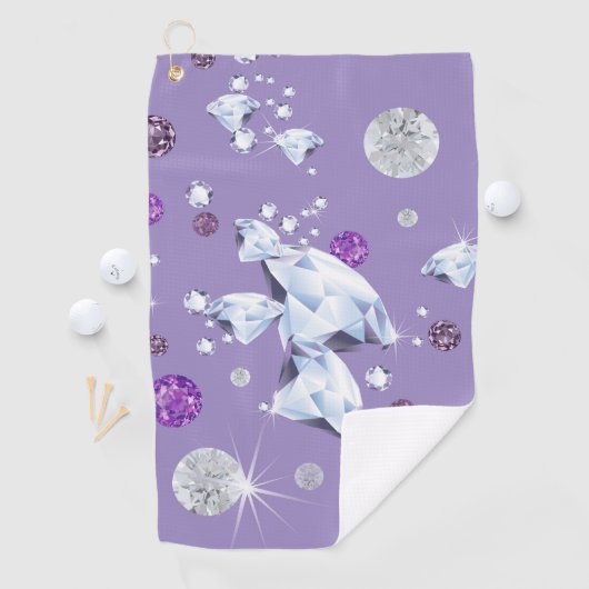 Serviette De Golf Galaxie de diamant 2 (En situation)