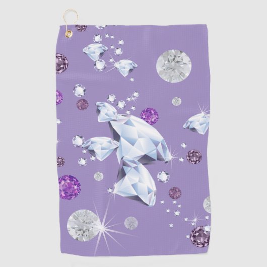 Serviette De Golf Galaxie de diamant 2 (Devant)