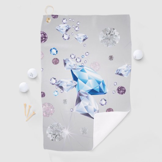 Serviette De Golf Galaxie de diamant 3 (En situation)