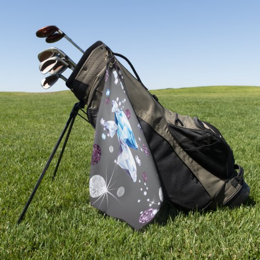 Serviette De Golf Galaxie de diamant 5 (Vert)