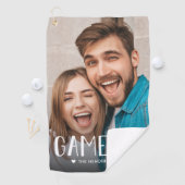 Serviette De Golf Game On Family Photo (En situation)