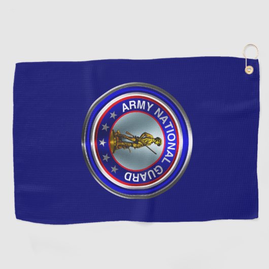 Serviette De Golf Garde nationale (Horizontal)