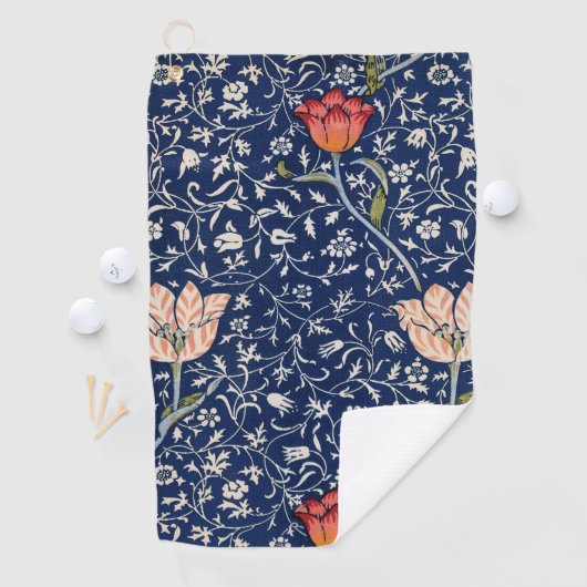 Serviette De Golf Garden Tulip (Medway) par William Morris (En situation)