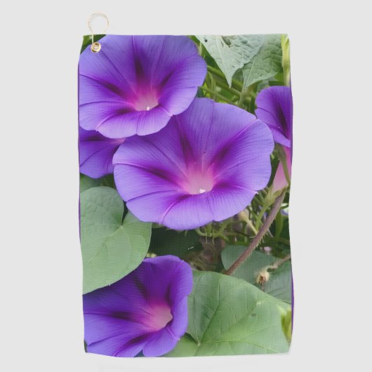 Serviette De Golf Gardener's Delight Morning Glory (Devant)