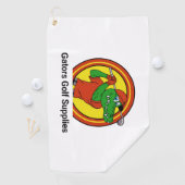 Serviette de golf Gator (En situation)