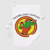 Serviette de golf Gator (En situation)