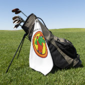 Serviette de golf Gator (Vert)