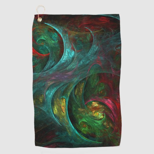 Serviette De Golf Genesis Nova Art Abstrait (Devant)