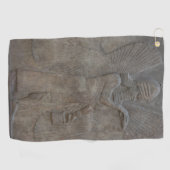 Serviette De Golf Genie Benisseur d'Assyrie et dieu mésopotamien (Horizontal)