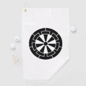 Serviette De Golf Genji cart (En situation)