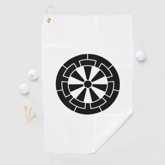 Serviette De Golf Genji cart (En situation)