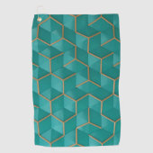 Serviette De Golf géométrique (Devant)