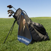 Serviette De Golf George Washington 1er président américain par Stua (Vert)