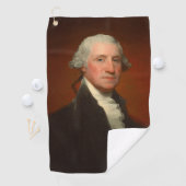 Serviette De Golf George Washington Portrait (En situation)