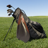 Serviette De Golf George Washington Portrait (Vert)