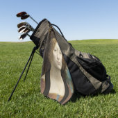 Serviette De Golf Ginevra de' Benci Leonardo da Vinci (Vert)