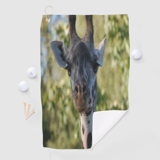 Serviette De Golf Giraffe (En situation)