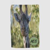 Serviette De Golf Giraffe (Devant)