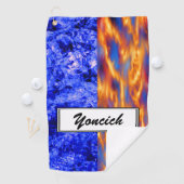 Serviette De Golf Glaciem et Ignis par Kenneth Yoncich (En situation)