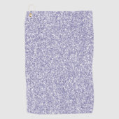Serviette De Golf Glam Lavender Lilac Purple Parties scintillant (Devant)