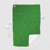 Serviette De Golf Glam Parties scintillant verte poster de animal (En situation)