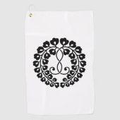 Serviette De Golf glycine de Kujō (Devant)