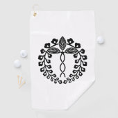 Serviette De Golf glycine de Nijo (En situation)