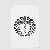 Serviette De Golf glycine de Nijo (Devant)