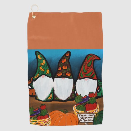 SERVIETTE DE GOLF GNOME (Devant)