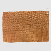 Serviette De Golf Gold leather texture luxury  (Horizontal)