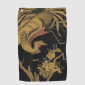 Serviette De Golf Golden Bird Classic japonais Antique (Devant)