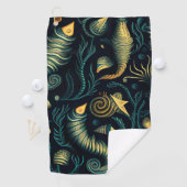 Serviette De Golf Golden Reefs (En situation)