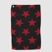 Serviette De Golf Golden Stars Motif 8 (Devant)