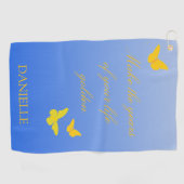 Serviette De Golf Golden Years (Horizontal)